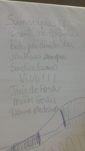 Conferência das mulheres antes da votação 7