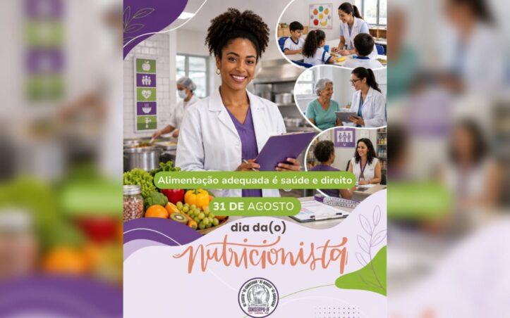 31 de agosto – Dia do Nutricionista