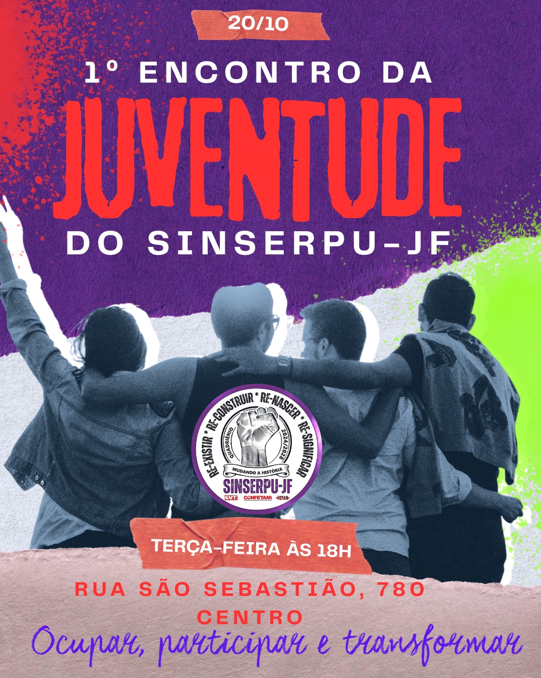 Banner da página inicial