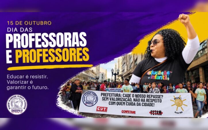 Dia d@s professor@s: SINSERPU-JF parabeniza e agradece @s profissionais da AMAC