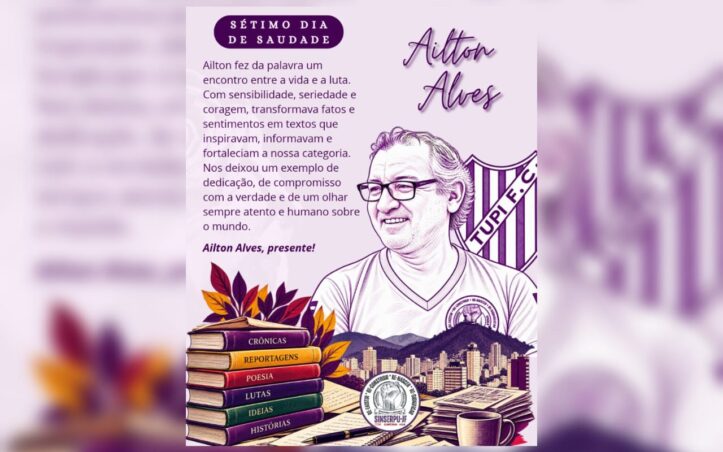 Uma semana de saudade | Ailton Alves, presente!